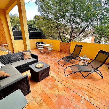 Appartement Proche Mer Avec Terrasse Et Jardin Privatif Hyères Eksteriør billede